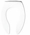 Bemis 1655SSCT - Toilet Seat Open Front 18-3/8 In