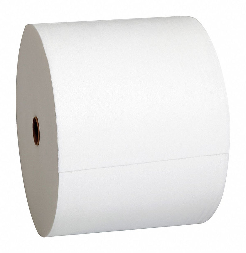 Georgia-Pacific Dry Wipe Roll, Brawny(R) Professional H600, 6-3/4 in x 9-1/2 in, Number of Sheets 1,776, White - 29317