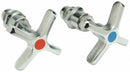 Zurn Handle, Fits Brand Zurn, For Use With Mfr. Model Number Z1996-SF, Faucet Handle Type Cross - umber Z1996-SF, Faucet Handle Type Cross - 29RP49|JP1996-SF-HDL-RK - Grainger
