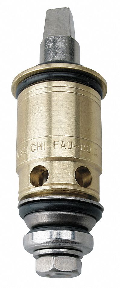 Chicago Faucets RH Compression Cartridge box lot, Fits Brand Chicago Faucets, Brass, Stainless Steel, PK 12 - 1-099XTBL12JKABNF