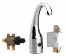 Chicago Faucets Chrome, Mid Arc, Bathroom Sink Faucet, Motion Sensor Faucet Activation, 1.0 gpm - 116.979.AB.1