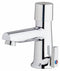 Chicago Faucets Chrome, Straight, Bathroom Sink Faucet, Manual Faucet Activation, 0.5 gpm - 3502-E2805ABCP