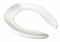 Toto Elongated, Standard Toilet Seat Type, Open Front Type, Includes Cover No, White - SC534