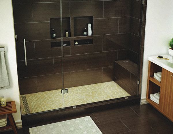 Tile Redi RB3512 - Bench Floor Polyurethane Black