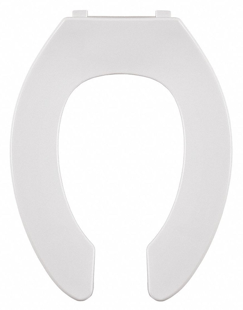 Centoco Elongated, Standard Toilet Seat Type, Open Front Type, Includes Cover No, White - GR550STSCC-001