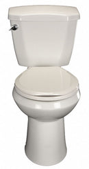 Centoco Round, Standard Toilet Seat Type, Closed Front Type, Includes Cover Yes, White - GR3700SC-001