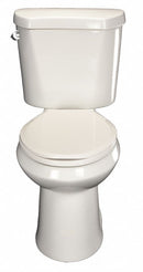 Centoco Elongated, Standard Toilet Seat Type, Closed Front Type, Includes Cover Yes, White - GR3800SC-001