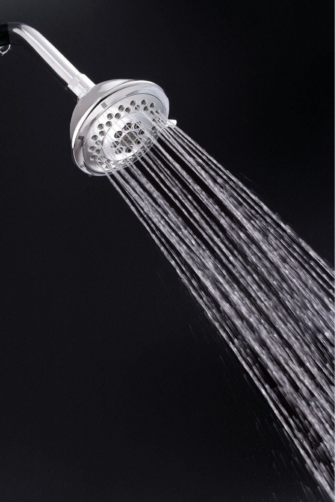 Danze Shower Head, Wall Mounted, Chrome, 2.0 gpm - D460047