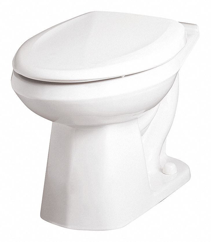 Gerber Elongated, Floor, Pressure Assist Tank, Toilet Bowl, 1.28 Gallons per Flush - HE-21-372
