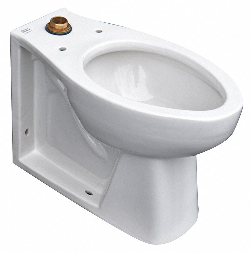 American Standard Elongated, Floor with Back Outlet, Flush Valve, Toilet Bowl, 1.28 to 1.6 Gallons per Flush - 3312001.02