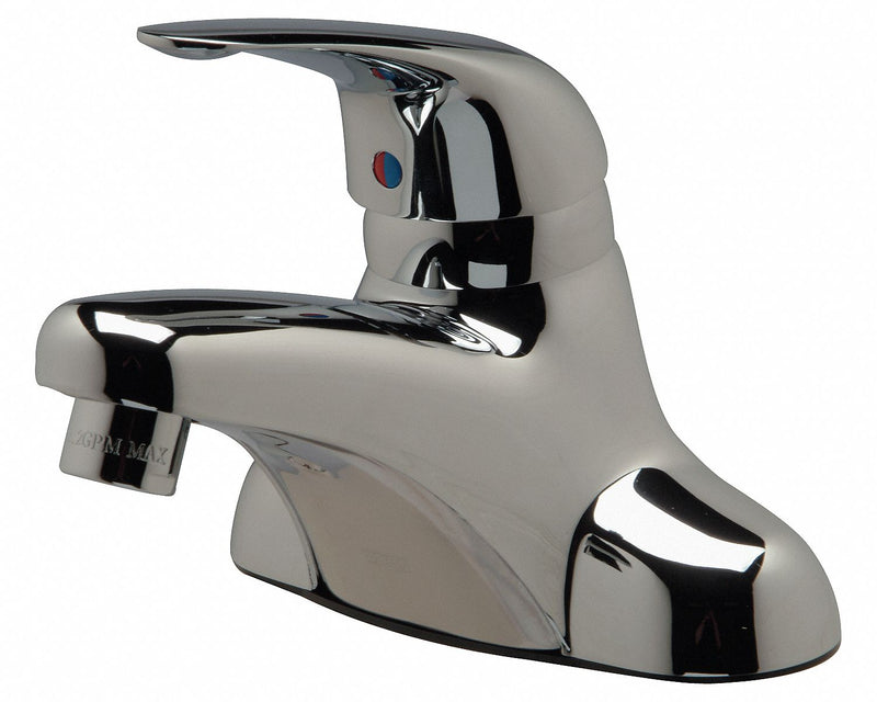 Zurn Chrome, Low Arc, Bathroom Sink Faucet, Manual Faucet Activation, 2.20 gpm - Z7442-XL
