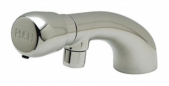 Zurn Chrome, Low Arc, Bathroom Sink Faucet, Manual Faucet Activation, 0.25 gpm - Z86300-XL