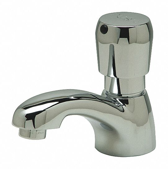 Zurn Chrome, Low Arc, Bathroom Sink Faucet, Manual Faucet Activation, 0.5 gpm - Z86100-XL-3M