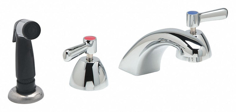 Zurn Chrome, Low Arc, Bathroom Sink Faucet, Manual Faucet Activation, 2.20 gpm - Z831R1-XL