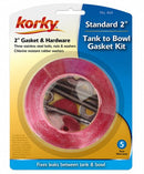 Korky Tank to Bowl Kit, Fits Brand Universal Fit, For Use with Series Universal Fit, Toilets - 464BP