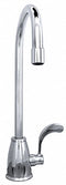 Just Manufacturing Stainless Steel, Gooseneck, Kitchen Sink Faucet, Manual Faucet Activation, 2.00 gpm - JSFVR-5