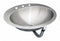 Just Manufacturing Just Manufacturing, Lavatory Group Series, 17 1/2 in x 12 1/2 in, Stainless Steel, Bathroom Sink - OLF-ADA-17521-3