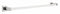 Franklin 18 inL Bright Stainless Steel Stainless Steel Towel Bar, Century Collection - 5518