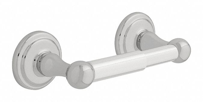 Franklin Toilet Paper Holder, Franklin Brass(R), Double Post, (1) Roll, Polished - 9008PC