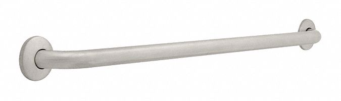 Franklin Length 40 7/32 in, Concealed Wall Mount, Stainless Steel, Grab Bar, Silver - 5736