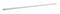 Franklin 60 inL x 1 inD Bright Stainless Steel Shower Rod, Includes: (4) Screws - 176-5