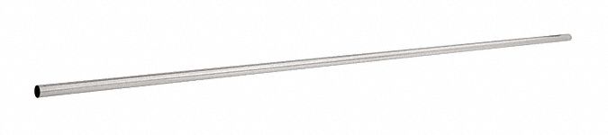Franklin 72 inL x 1 inD Bright Stainless Steel Shower Rod, Includes: (4) Screws - 176-6