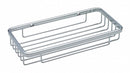 Franklin 4-1/4" Depth, 1-21/64" Width, 8-5/8" Height, Bright Stainless Steel, Wire Soap Dish - B9789