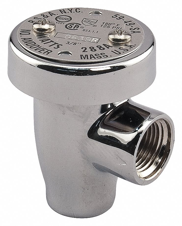 Watts 3/4 in x 2 1/4 in Anti-Siphon Vacuum Breaker, NPT Connection Type - LF288AC-3/4"