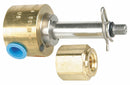 Dayton Brass Solenoid Valve Less Coil, 3-Way Valve Design, Universal Valve Configuration - 8604