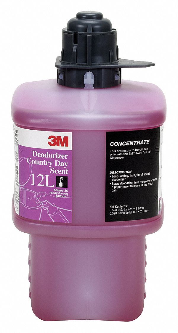 3M Deodorizer For Use With 3M(TM) Twist 'n Fill(TM) Chemical Dispenser, 1 EA - 12L