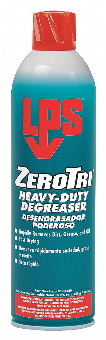 LPS Degreaser, 15 oz Cleaner Container Size, Aerosol Can Cleaner Container Type, Fruity Fragrance - 3520