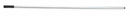Tough Guy 57 inL Aluminum Squeegee Handle, White/Black - 2CJP7