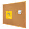 Quartet Push-Pin Bulletin Board, Cork, 48 inH x 72 inW, Brown - 307