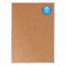 Quartet Push-Pin Bulletin Board, Cork, 48 inH x 96 inW, Brown - 2308