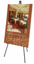 Quartet Easel, Aluminum Frame Material, 63" Overall Height - 27E