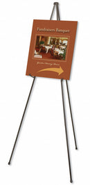 Quartet Easel, Aluminum Frame Material, 63" Overall Height - 27E