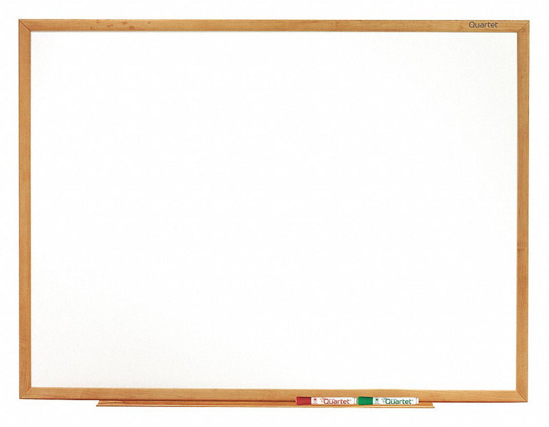 Quartet Gloss-Finish Melamine Dry Erase Board, Wall Mounted, 24
