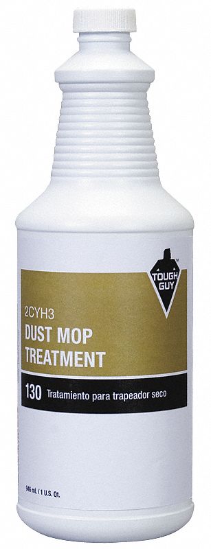 Tough Guy Dust Mop Treatment, 32 oz., Bottle, Citrus - 2CYH3