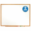 Quartet Gloss-Finish Melamine Dry Erase Board, Wall Mounted, 48"H x 72"W, White - S577