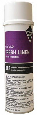 Tough Guy Surface and Air Deodorants, Aerosol Can, 10 oz, Liquid, Linen - 2DCA2