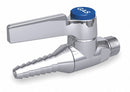 Watersaver Brass Ball Valve, MNPT x Barb, 3/8 in - L4100