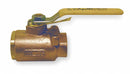Apollo Ball Valve, Bronze, Inline, 2-Piece, Pipe Size 1 in, Connection Type FNPT x FNPT - 7710501