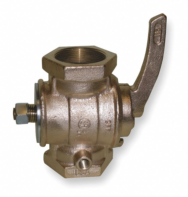 Apollo 0.5 psig Gas Cock, FNPT x FNPT Connection Type, 2-1/2 in x 2-1/2 in Pipe Size - 5080301