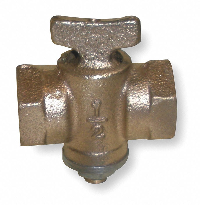 Apollo 125 psig Gas Cock, FNPT x FNPT Connection Type, 1" x 1" Pipe Size - 5210501