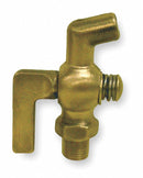 Apollo 1/2" Lever Air Cock, MNPT Hexagon Shoulder x Bibb Nose, 80 psig Max. Pressure, Spring Bottom Type - 4132001