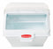 Rubbermaid 23 1/2 in" x 19 1/8 in" x 16 7/8 in" Structural Web Bulk Storage Bin, White - FG9G5800WHT