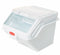 Rubbermaid 23 1/2 in" x 19 1/8 in" x 16 7/8 in" Structural Web Bulk Storage Bin, White - FG9G5800WHT