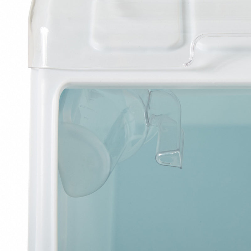 Rubbermaid 23 1/2 in" x 19 1/8 in" x 16 7/8 in" Structural Web Bulk Storage Bin, White - FG9G5800WHT