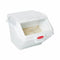 Rubbermaid 23 1/2 in" x 19 1/8 in" x 16 7/8 in" Structural Web Bulk Storage Bin, White - FG9G5800WHT