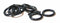 Acorn O-Ring, For Use With Shower Heads And Valves, PK 10 - 0401-011-001
